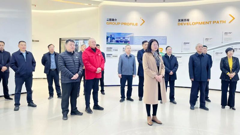 河南省政協(xié)副主席霍金花一行蒞臨旭瑞集團(tuán)參觀調(diào)研！